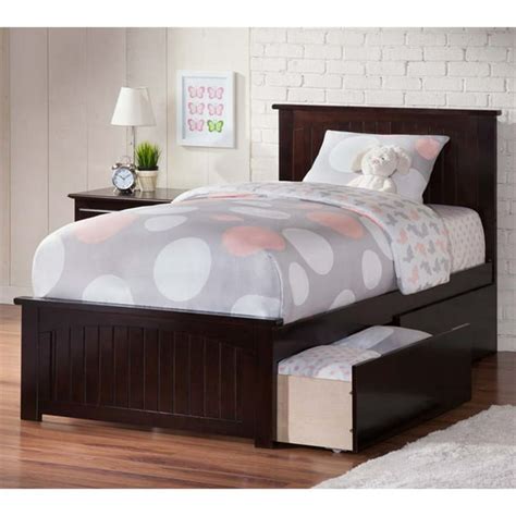 espresso twin bed with storage|platform storage bed twin xl.